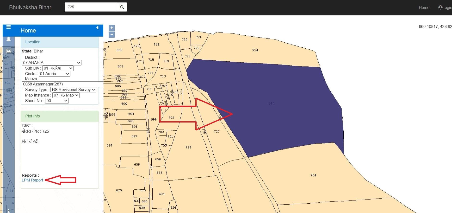 Bhu Naksha Bihar Portal